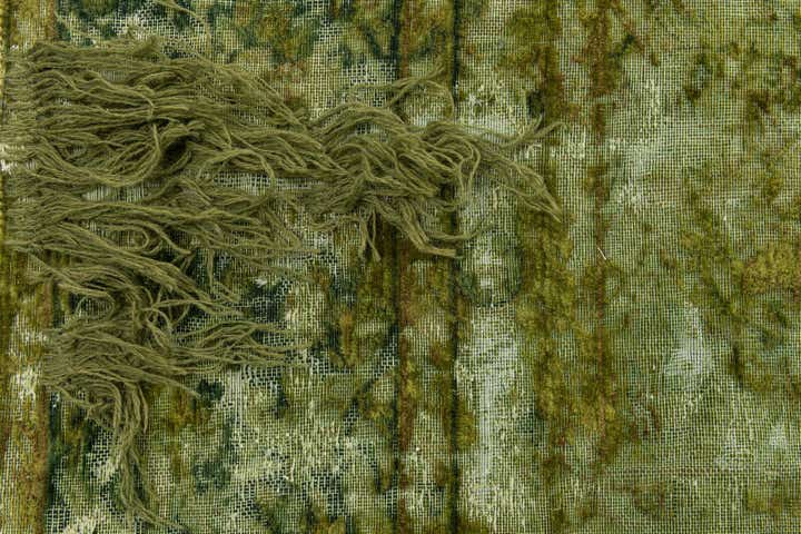 9' 2 x 13' 8 Hand Knotted Ultra Vintage Persian Wool Rug
