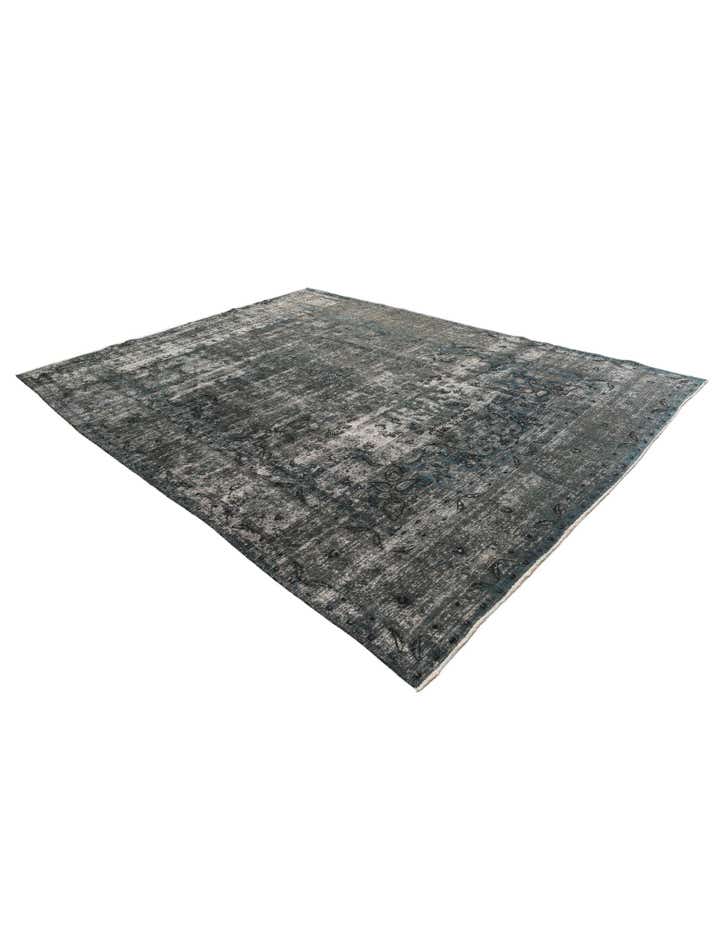 9' 6 x 12' 5 Hand Knotted Ultra Vintage Persian Wool Rug