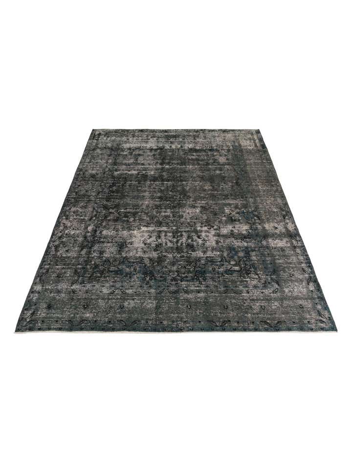 9' 6 x 12' 5 Hand Knotted Ultra Vintage Persian Wool Rug