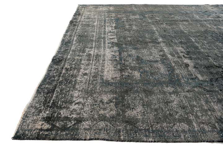 9' 6 x 12' 5 Hand Knotted Ultra Vintage Persian Wool Rug