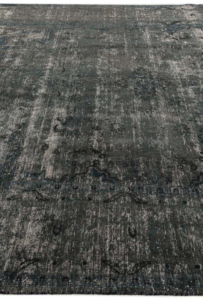 9' 6 x 12' 5 Hand Knotted Ultra Vintage Persian Wool Rug