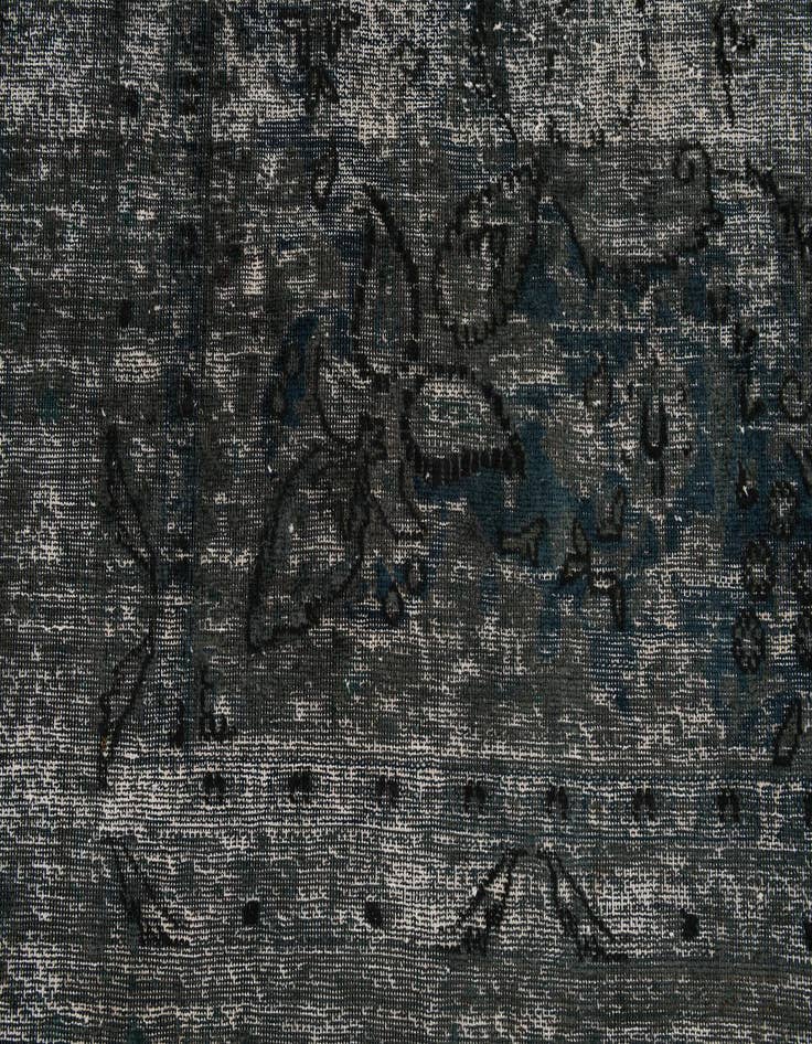 Detail image of 9' 6 x 12' 5  Hand Knotted Ultra Vintage Persian Wool Rug