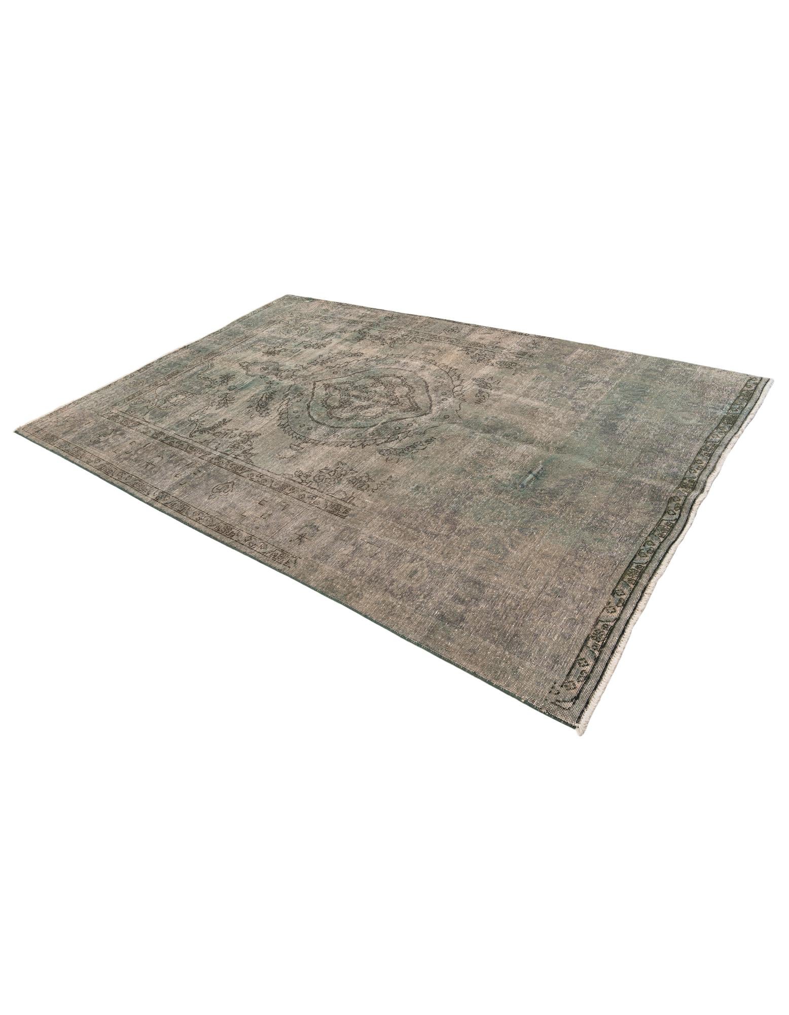 6' 5 x 9' 5 Hand Knotted Ultra Vintage Persian Wool Rug