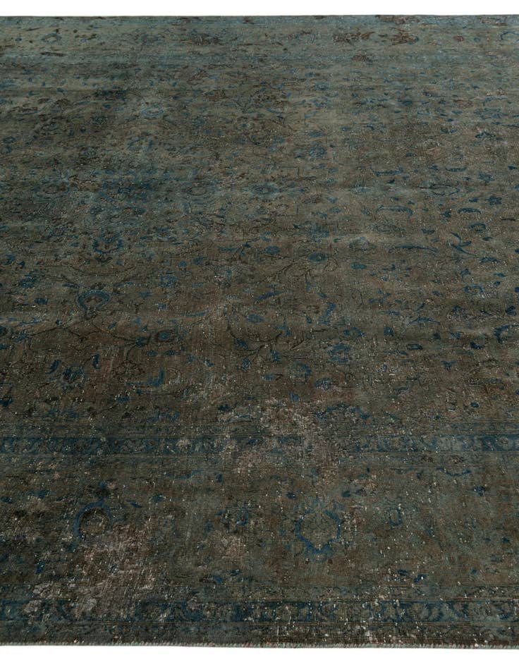 Detail image of 9' x 13' 6  Hand Knotted Ultra Vintage Persian Wool Rug