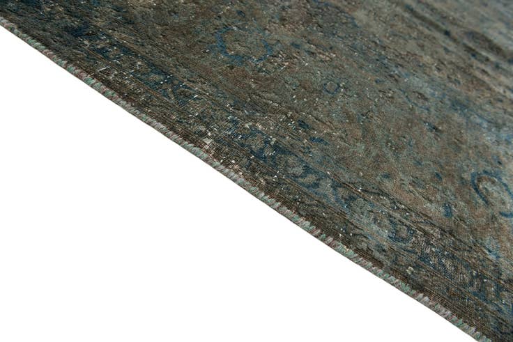 Detail image of 9' x 13' 6 Hand Knotted Ultra Vintage Persian Wool Rug