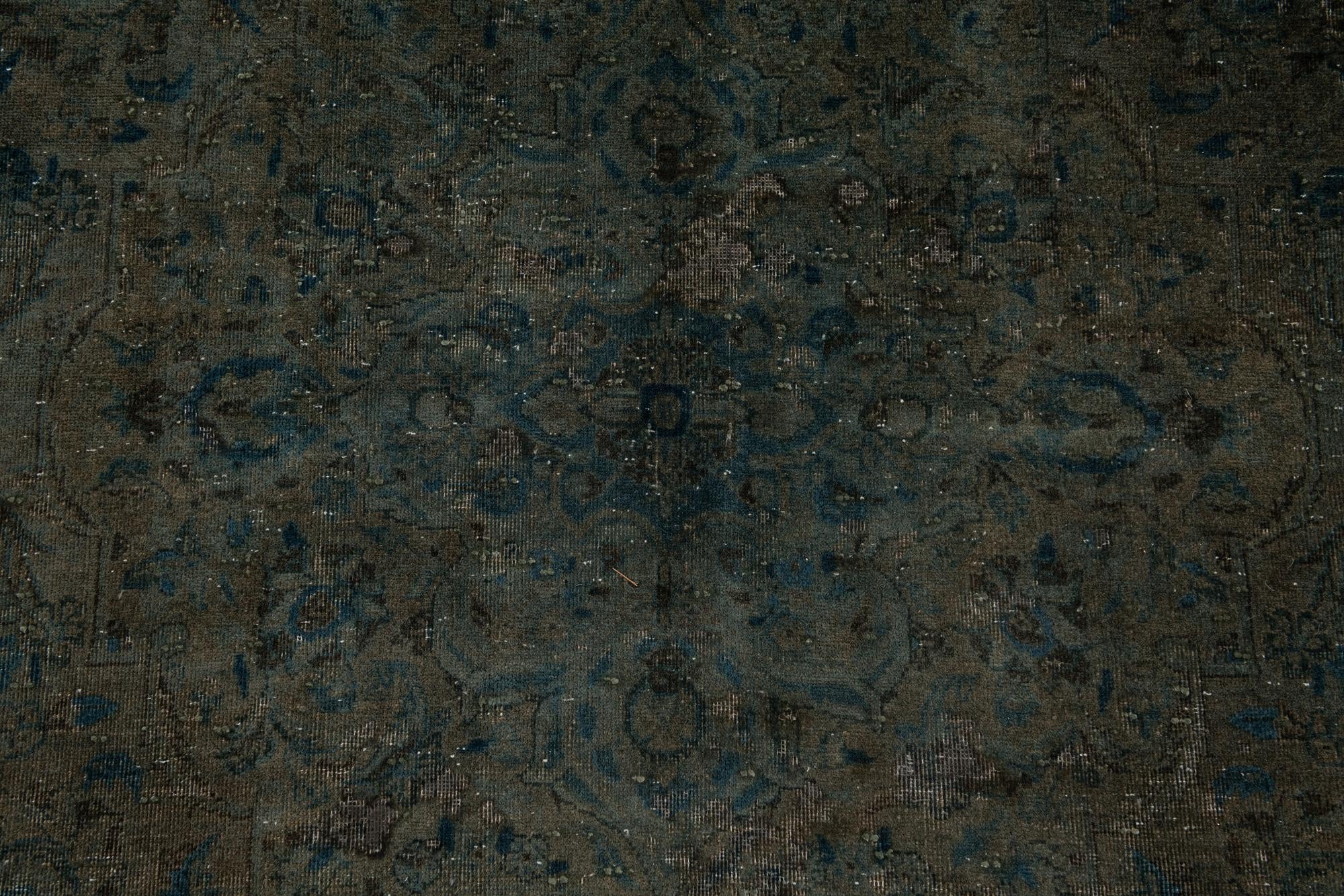 9' x 13' 6 Hand Knotted Ultra Vintage Persian Wool Rug