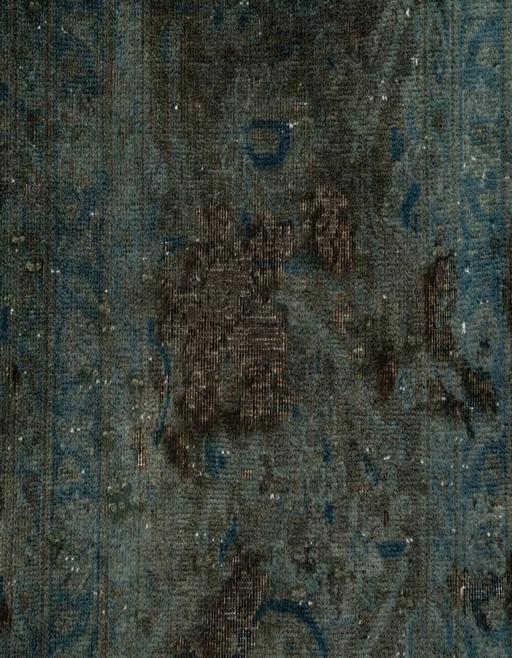 Detail image of 9' x 13' 6  Hand Knotted Ultra Vintage Persian Wool Rug