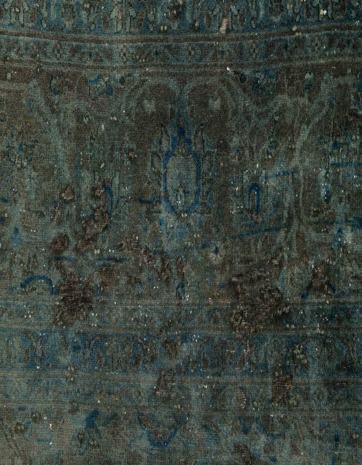 Detail image of 9' x 13' 6  Hand Knotted Ultra Vintage Persian Wool Rug