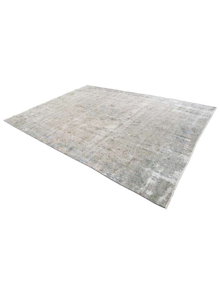 8' 9 x 12' Hand Knotted Ultra Vintage Persian Wool Rug