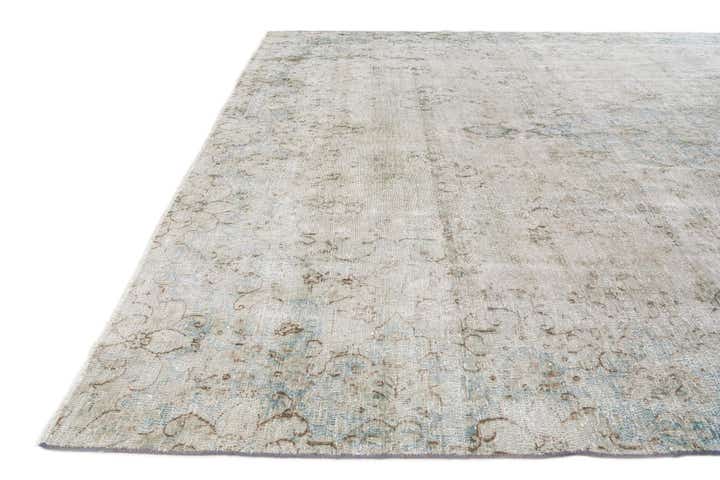 8' 9 x 12' Hand Knotted Ultra Vintage Persian Wool Rug