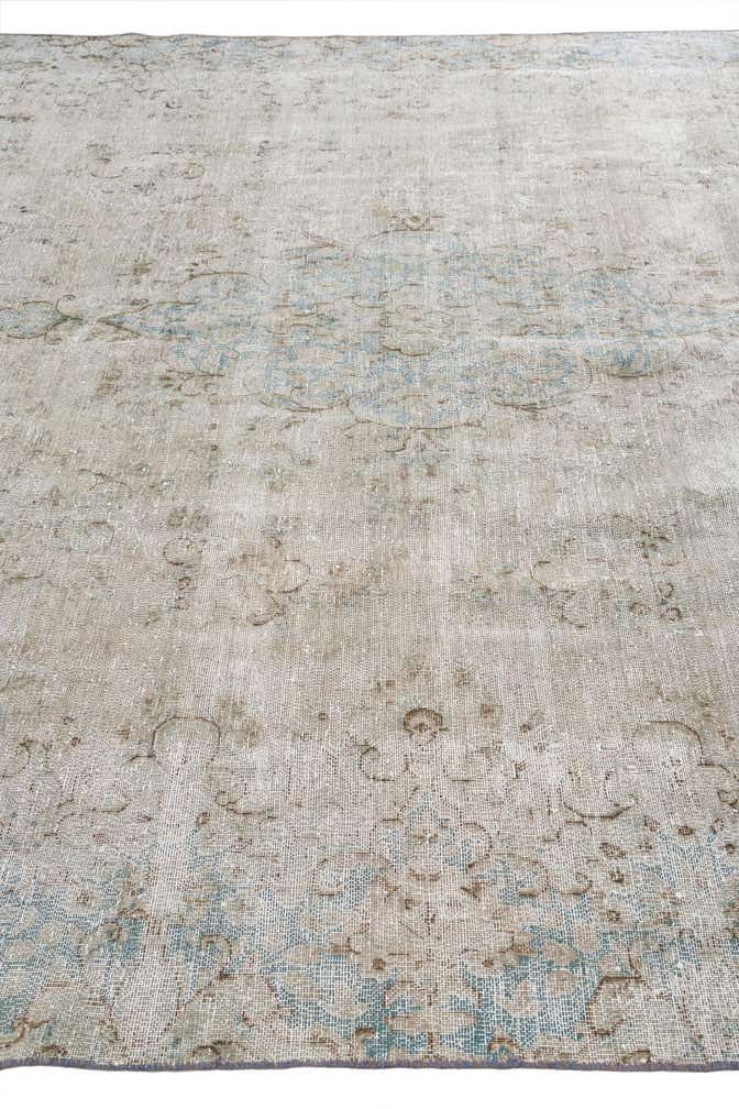 8' 9 x 12' Hand Knotted Ultra Vintage Persian Wool Rug