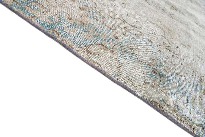 8' 9 x 12' Hand Knotted Ultra Vintage Persian Wool Rug