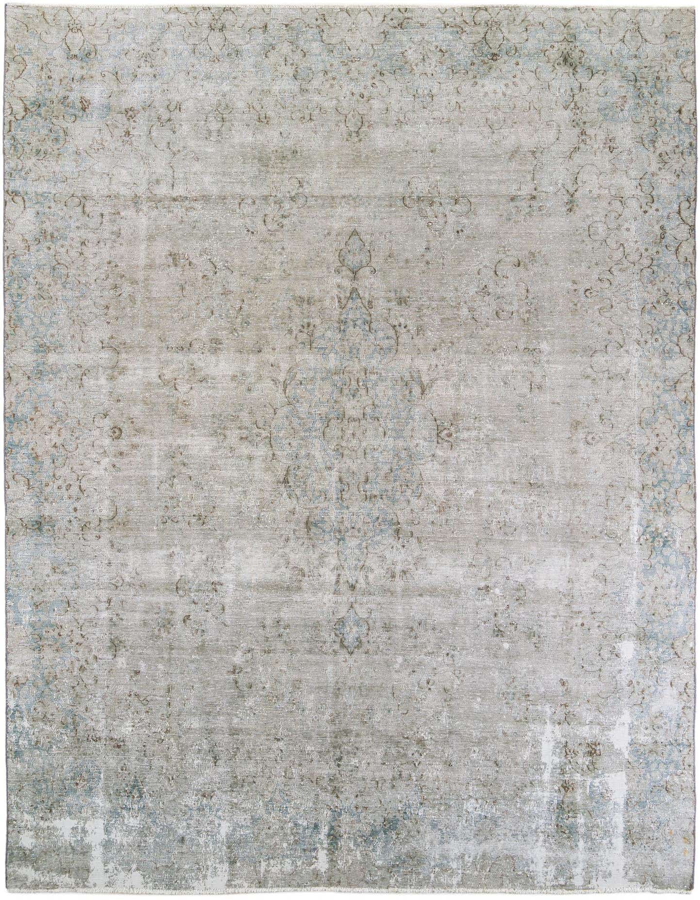 Primary image 8' 9 x 12'  Hand Knotted Ultra Vintage Persian Wool Rug