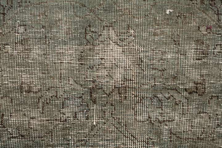 7' 10 x 10' 10 Hand Knotted Ultra Vintage Persian Wool Rug