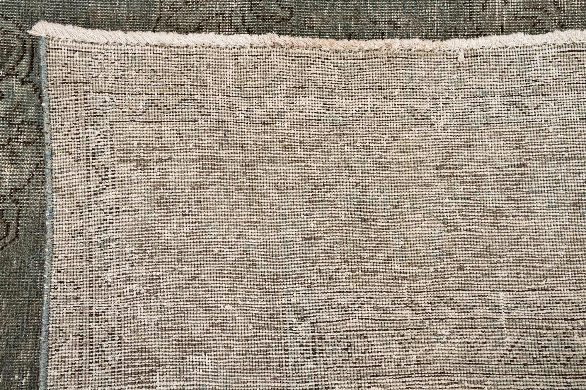 7' 10 x 10' 10 Hand Knotted Ultra Vintage Persian Wool Rug