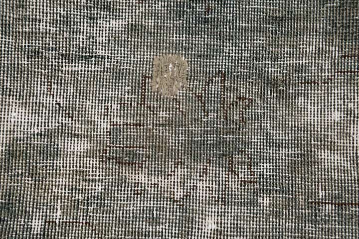 7' 3 x 10' 5 Hand Knotted Ultra Vintage Persian Wool Rug
