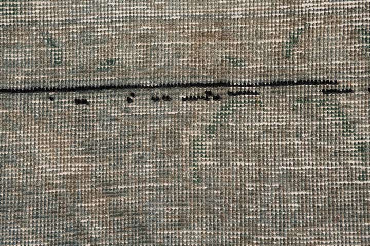 6' 1 x 9' 1 Hand Knotted Ultra Vintage Persian Wool Rug