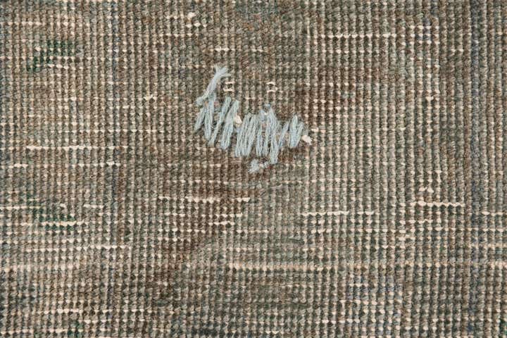 6' 1 x 9' 1 Hand Knotted Ultra Vintage Persian Wool Rug