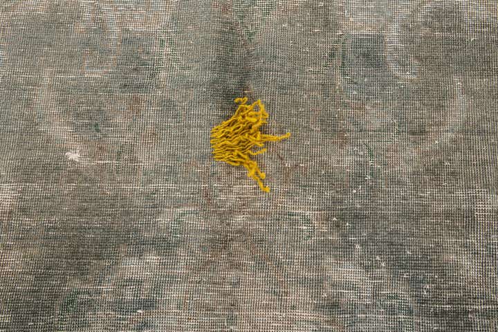 6' 1 x 9' 1 Hand Knotted Ultra Vintage Persian Wool Rug