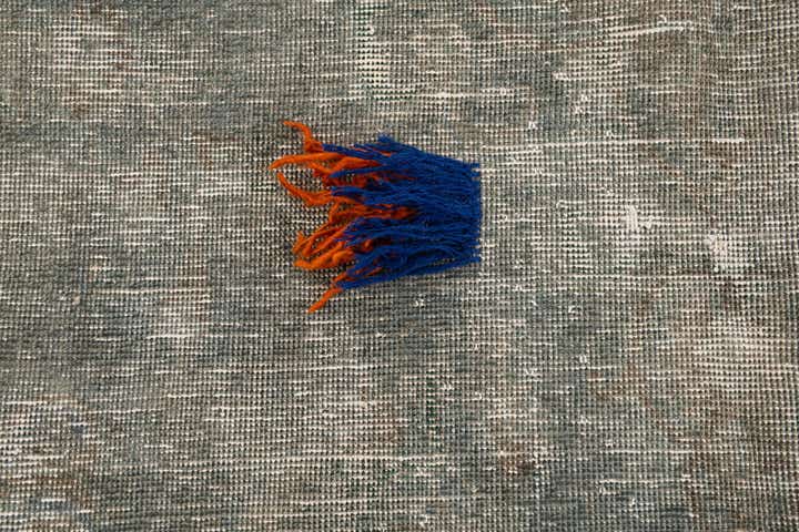 6' 1 x 9' 1 Hand Knotted Ultra Vintage Persian Wool Rug