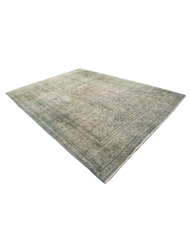 Detail image of 9' 3 x 12' 4  Hand Knotted Ultra Vintage Persian Wool Rug