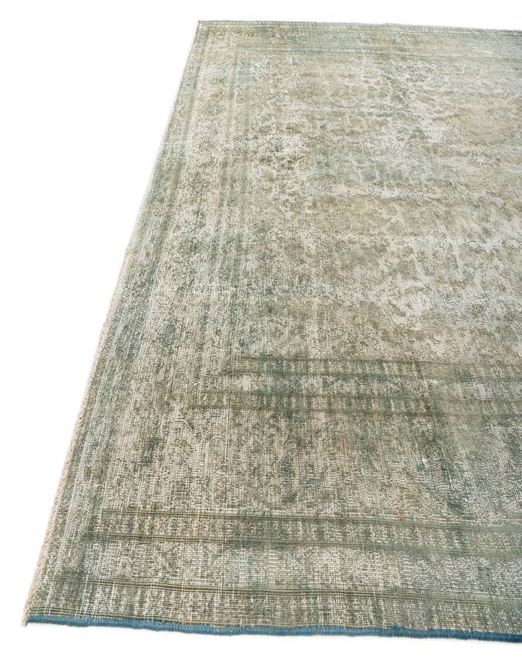 Detail image of 9' 3 x 12' 4  Hand Knotted Ultra Vintage Persian Wool Rug