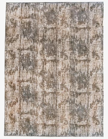 9' 3 x 12' 7 Hand Knotted Ultra Vintage Persian Wool Rug