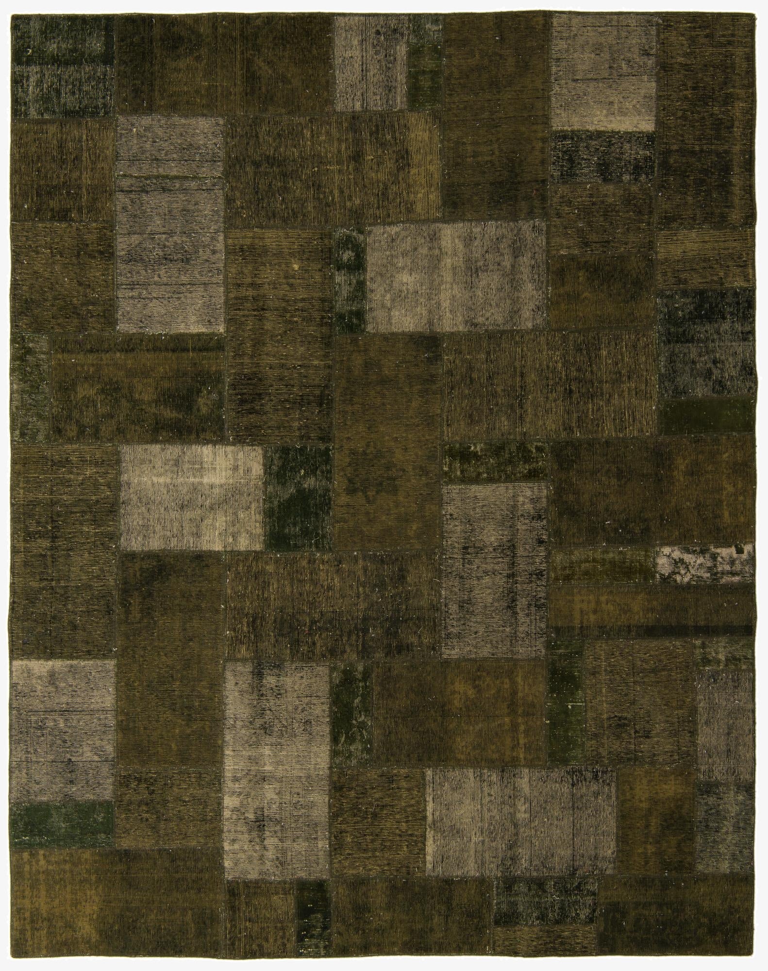 8' x 10' 1  Hand Knotted Ultra Vintage Persian Wool Rug