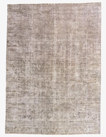 9' 2 x 12' 6 Hand Knotted Ultra Vintage Persian Wool Rug