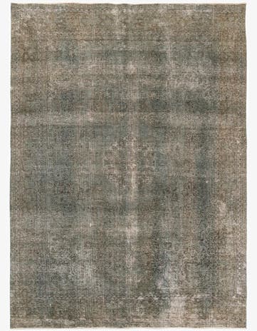 7' 10 x 10' 10 Hand Knotted Ultra Vintage Persian Wool Rug