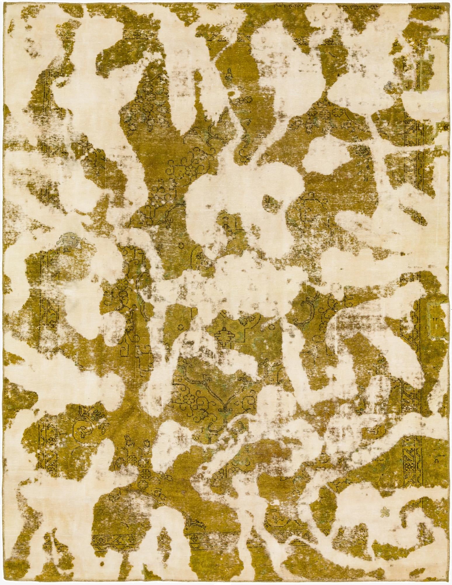 262cm x 343cm  Hand Knotted Ultra Vintage Persian Wool Rug