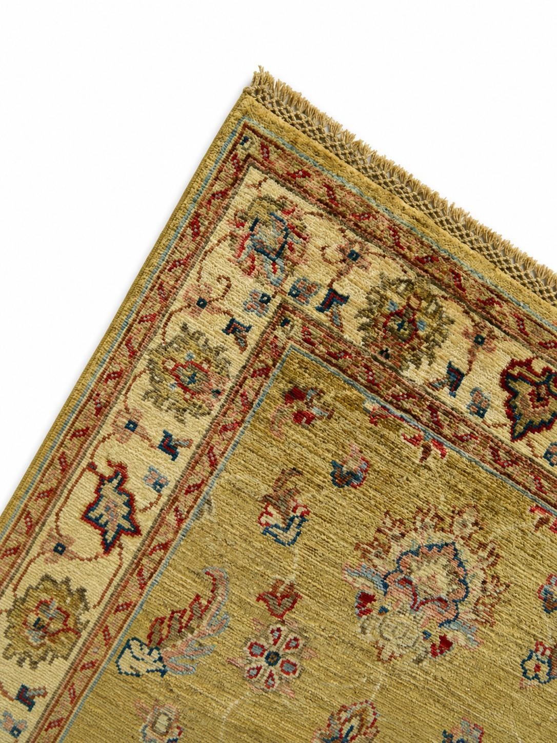 2' 7 x 10' 3 Hand Knotted Ariana Ziegler Runner Rug