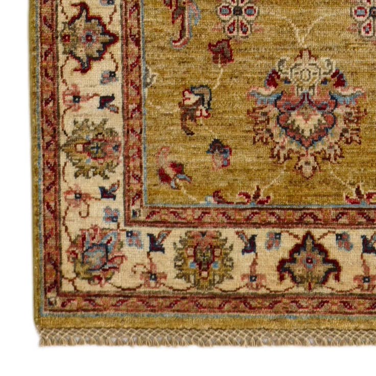Detail image of 2' 7 x 10' 3 Hand Knotted Ariana Ziegler Runner Rug