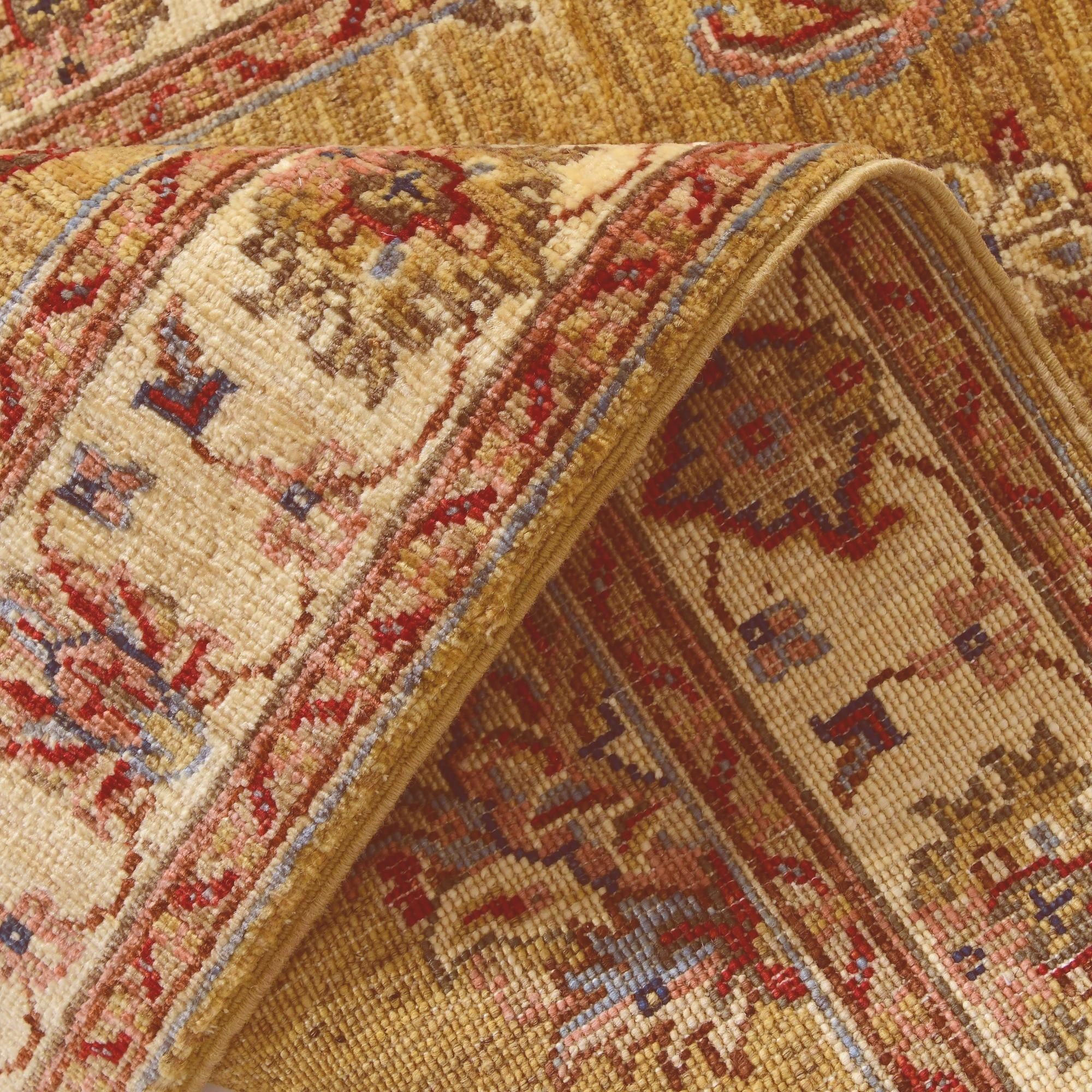 2' 7 x 10' 3 Hand Knotted Ariana Ziegler Runner Rug