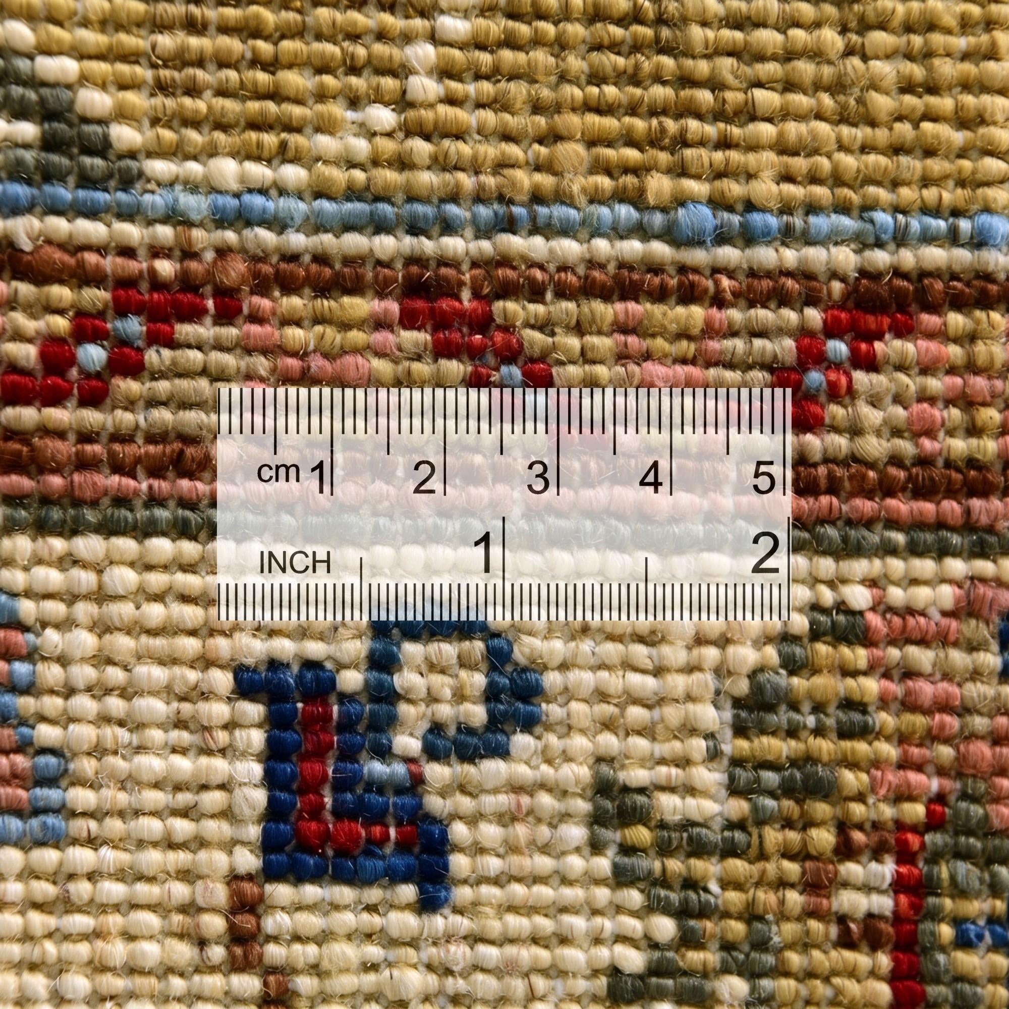 2' 7 x 10' 3 Hand Knotted Ariana Ziegler Runner Rug