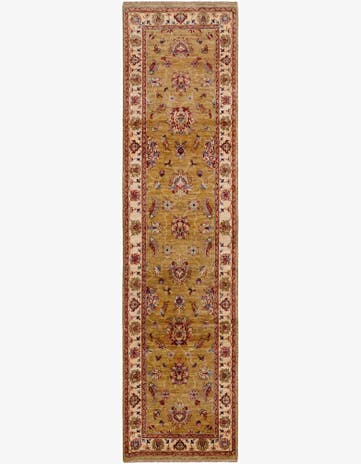 2' 7 x 10' 3 Hand Knotted Ariana Ziegler Runner Rug