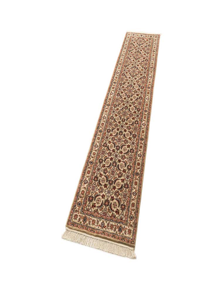 2' 6 x 9' 7 Hand Knotted Isfahan Wool Runner Rug
