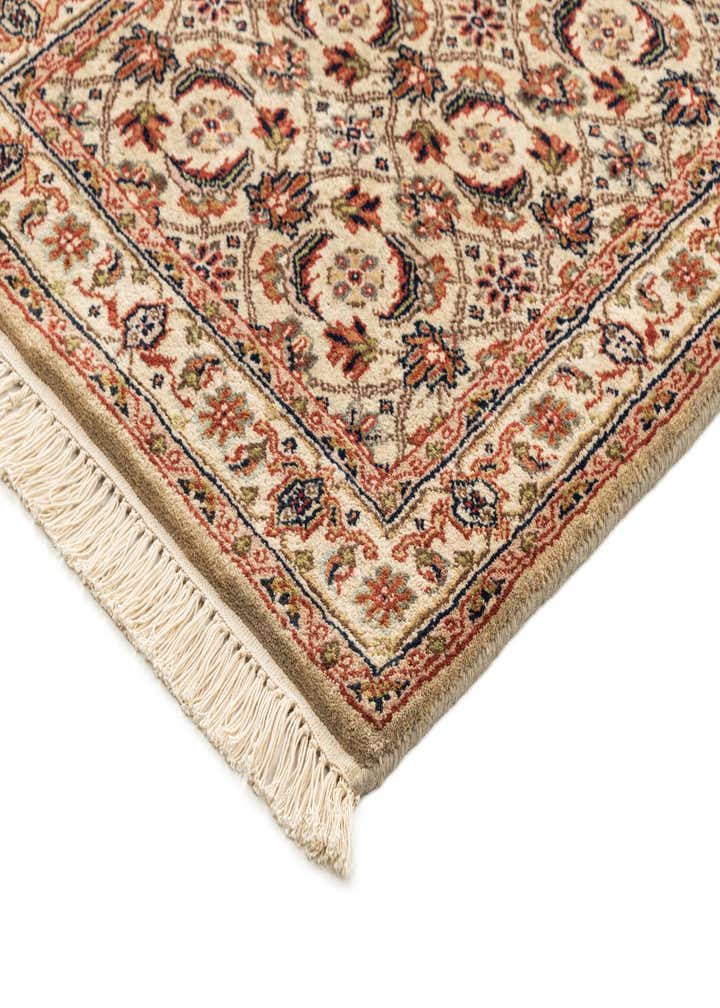 2' 6 x 9' 7 Hand Knotted Isfahan Wool Runner Rug