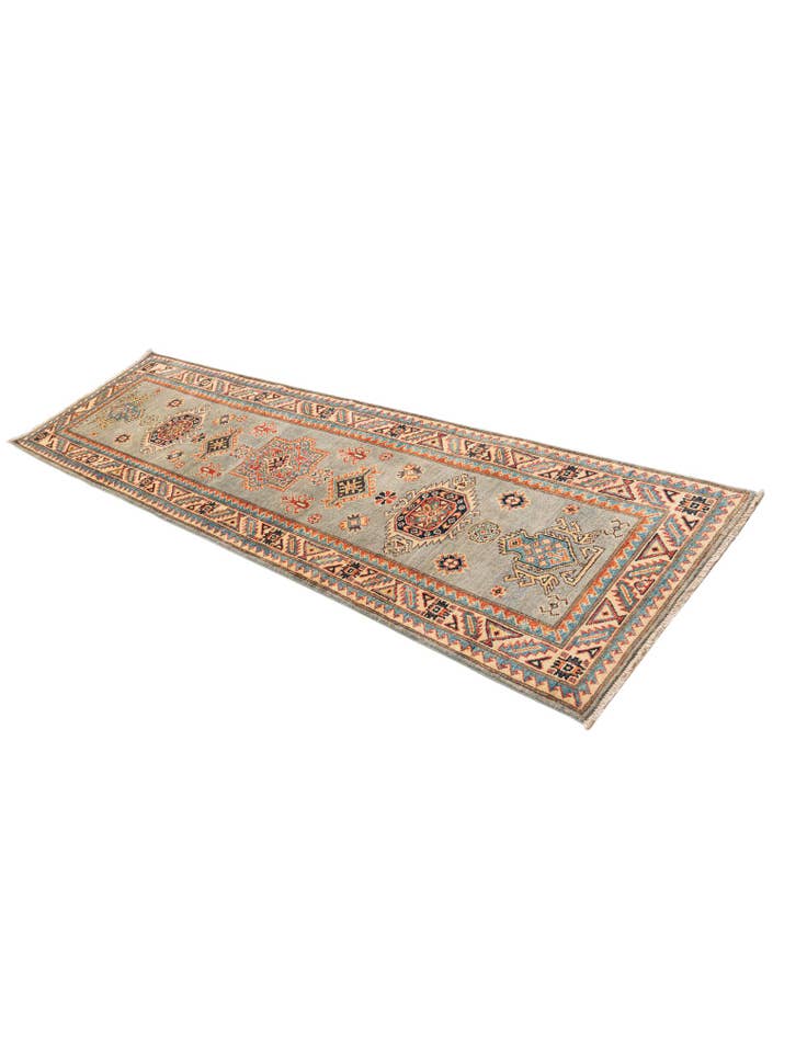 Detail image of 2' 7 x 9' 6  Hand Knotted Kazak Runner Rug