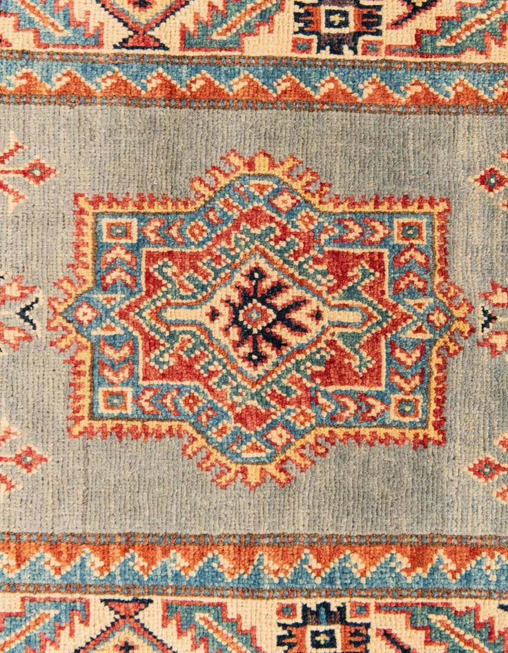Detail image of 2' 7 x 9' 6  Hand Knotted Kazak Runner Rug