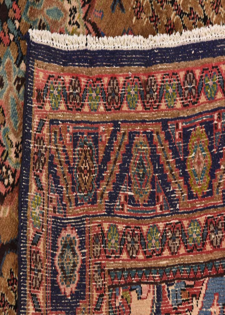 5' 2 x 11' 6 Hand Knotted Koliaei Persian Wool Runner Rug