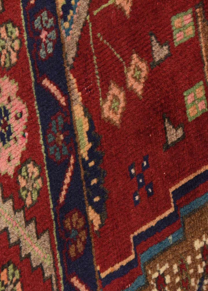 4' 9 x 9' 10 Hand Knotted Koliaei Persian Wool Runner Rug