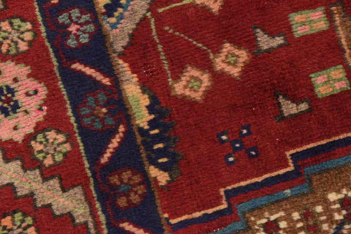 4' 9 x 9' 10 Hand Knotted Koliaei Persian Wool Runner Rug