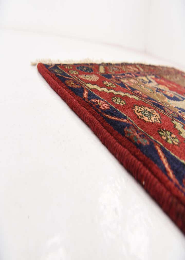 4' 9 x 9' 10 Hand Knotted Koliaei Persian Wool Runner Rug