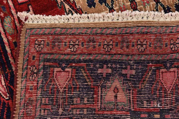 5' x 9' 9 Hand Knotted Koliaei Persian Wool Runner Rug
