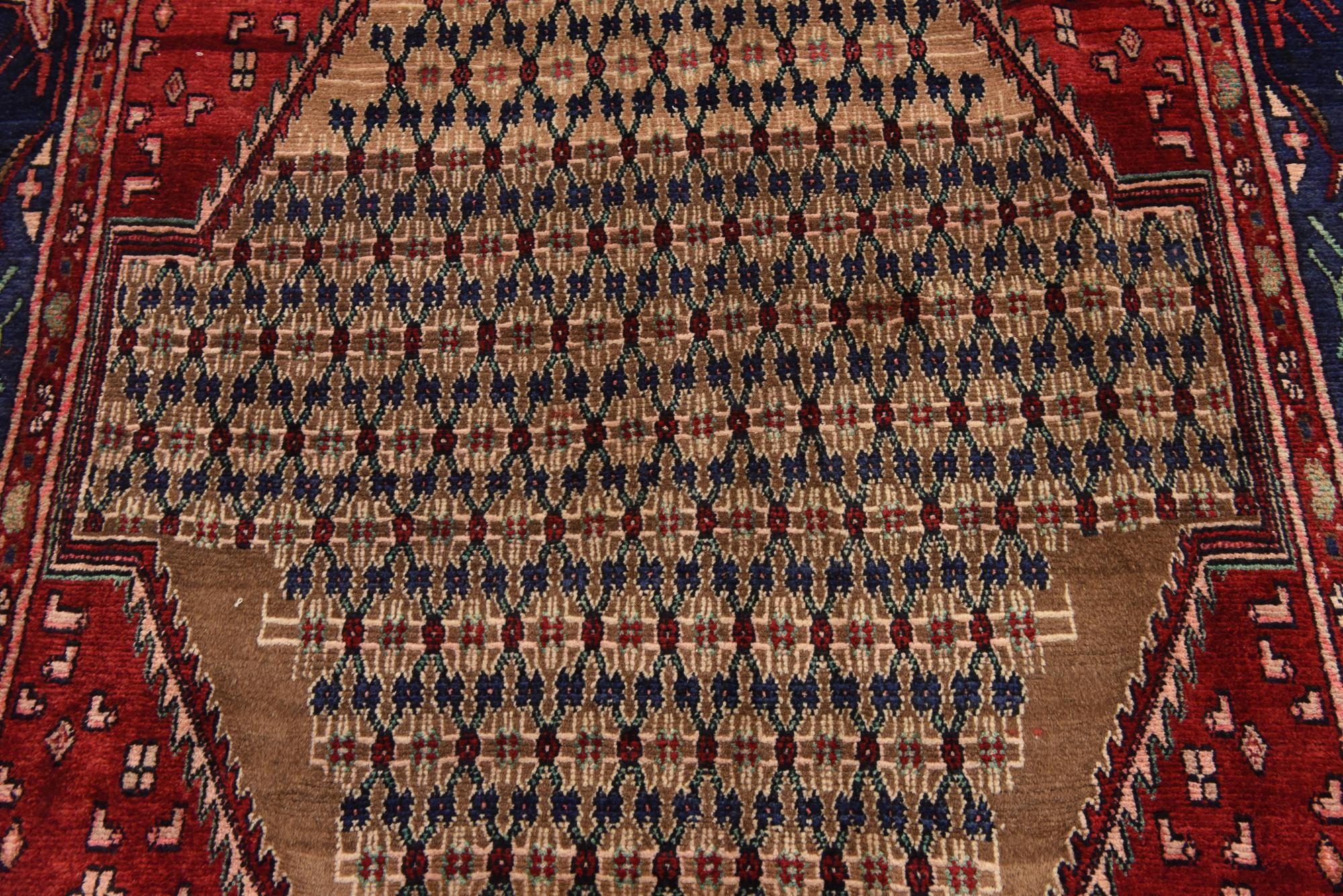 5' x 9' 9 Hand Knotted Koliaei Persian Wool Runner Rug