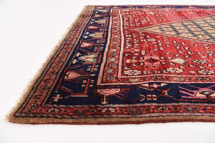 5' x 9' 9 Hand Knotted Koliaei Persian Wool Runner Rug