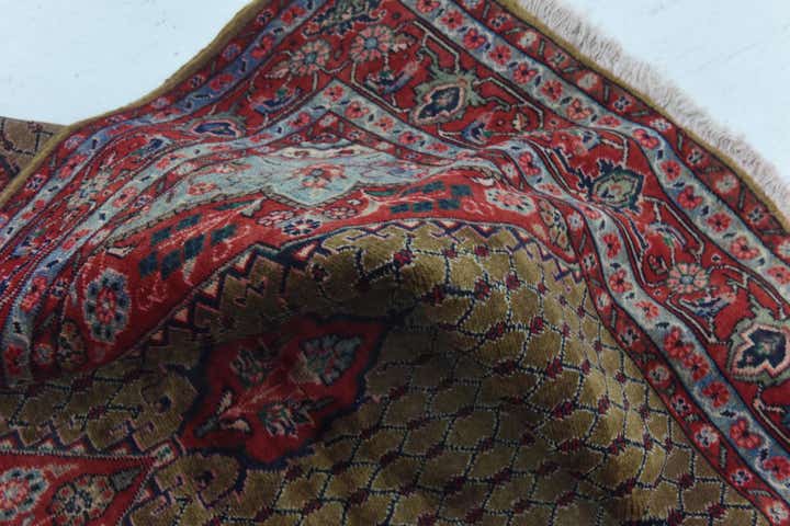 5' x 11' Hand Knotted Koliaei Persian Wool Runner Rug