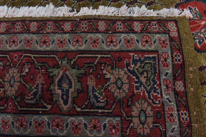 5' x 11' Hand Knotted Koliaei Persian Wool Runner Rug