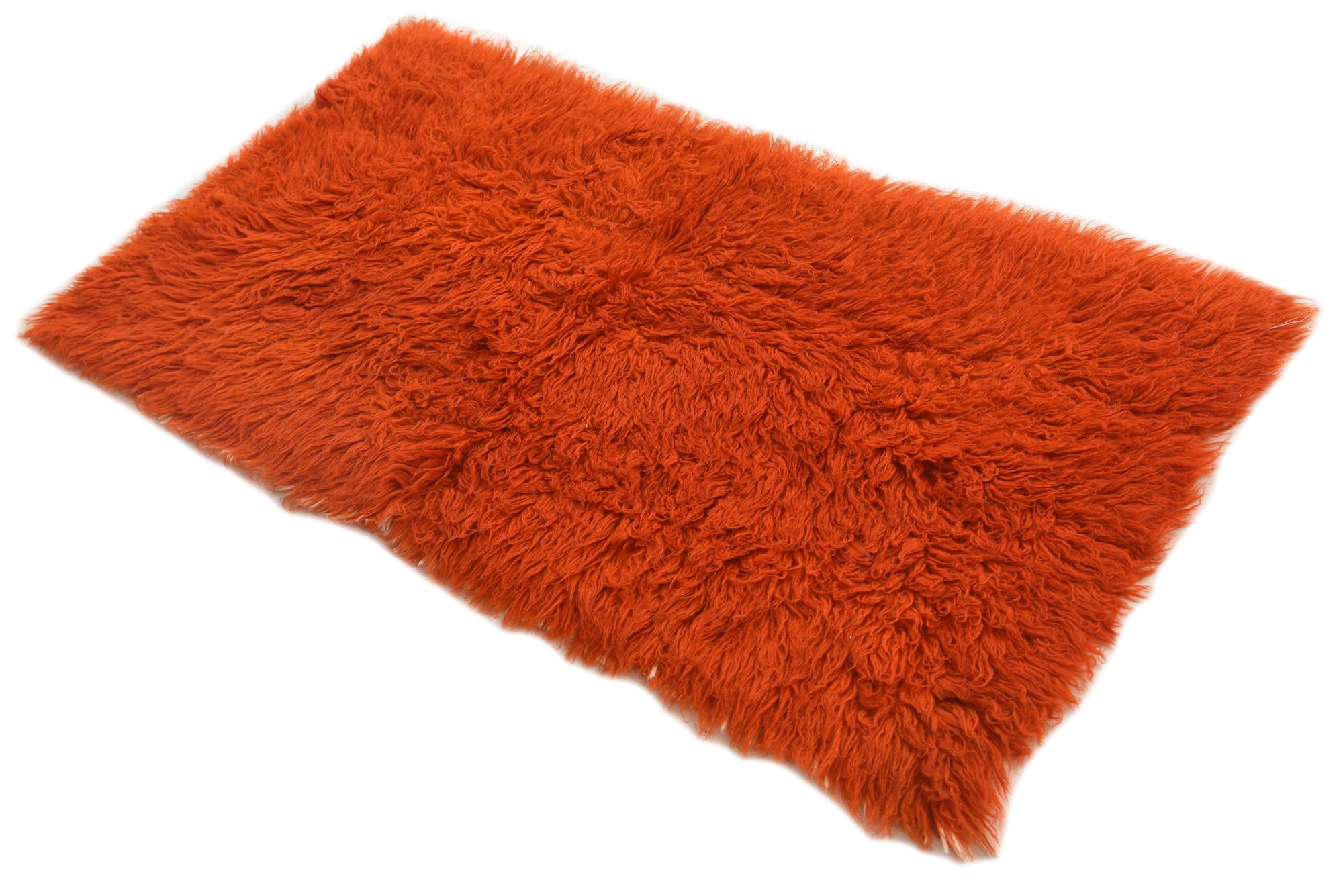2' 3 x 4' 4 Hand Knotted Moroccan Wool Runner Rug